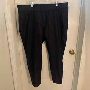 Lane Bryant Dark Blue Denim Jeggings